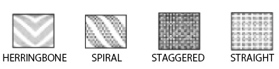 Cylinder Brush Hole Patterns